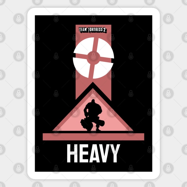 Heavy Team Fortress 2 Magnet by mrcatguys
